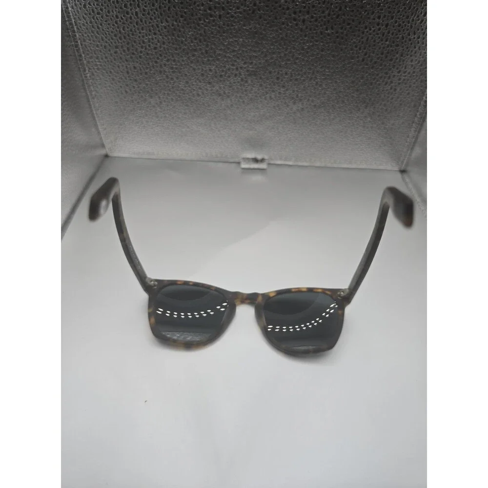 Warby Parker Topper M 939 Hazlenut Tortoise Sunglass, Green Demo Lens 48-21-142